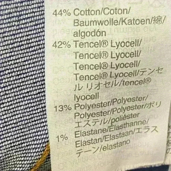 Madewell 10” high rise skinny jeans stretchy Sz 36 - Picture 7 of 7